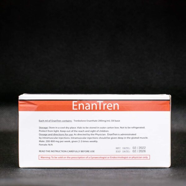 EnanTren Endogenic – Trenbolone Enanthate 5x2ml (10ml) 200mg/ml - obrazek 2