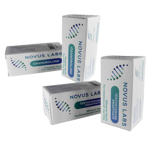 Zestaw: 2op Testosteron Enanthate + 1op Anapolon (Novus Labs)