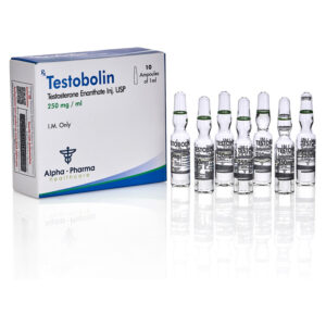 Alpha Pharma Testosterone Enanthat 250mg/ml 10amp - Testobolin - 3